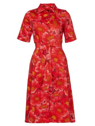 The red Icon dress duFelicity